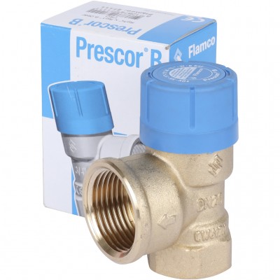 Flamco Prescor Предохранительный клапан Prescor B 3/4 x 1-8b TRD