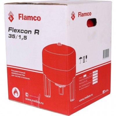 Flamco Flexcon R Расширительный бак (теплоснабжение/холодоснабжение) Flexcon R 35л/1,5 - 6bar