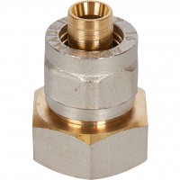 STOUT Переходник с внутренней резьбой 3/4 х16 для металлопластиковых труб винтовой STOUT Переходник с внутренней резьбой 3/4 х16 для металлопластиковых труб винтовой