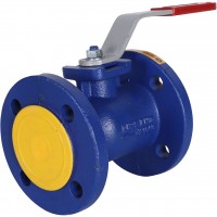 ZETKAMA  565A025C09 ZETKAMA Кран шаровой чугун 565A Ду25 Ру16 фл рукоятка Тмакс=150