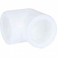 Kalde Россия d=25 Угольник 90* для полипропиленовых труб под сварку (цвет белый)