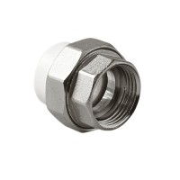 Pro Aqua PA20016 Pro Aqua d=32-3/4 PP-R Муфта комбинированная разъемная (американка) ВР Белая