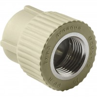 Pro Aqua PA22015PG Pro Aqua d=32-1/2 PP-R Муфта комбинированная ВР Серая