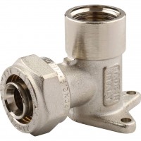 TIEMME Угольник с внутренней резьбой с креплением (20х2.0х1/2) TIEMME Угольник с внутренней резьбой с креплением (20х2.0х1/2)