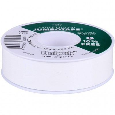 UNIPAK Фум-лента JUMBOTAPE (15 м х 19 мм х 0,2 мм)