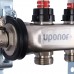 Uponor Smart S коллектор с расходомерами стальной, выходы 2X3/4 Евроконус