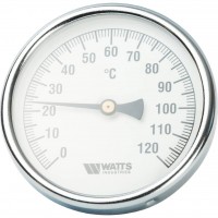 Watts  F+R801(T) 100/75 Термометр биметаллический  с погружной гильзой  100 мм