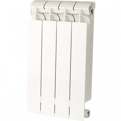 Global STYLE PLUS 500 4 секции радиатор биметаллический боковое подключение (белый RAL 9010)