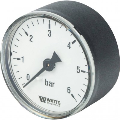 Watts  F+R100(MDA) 50/6x1/4" Манометр аксиальный 50мм, 0-6 бар