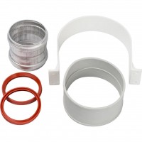 STOUT Элемент дымохода для соединеия труб DN60/100, м/м соед. муфта с уплотнен,хомут с муфтой EPDM в комплекте.(с лого.) STOUT Элемент дымохода для соединеия труб DN60/100, м/м соед. муфта с уплотнен,хомут с муфтой EPDM в комплекте.(с лого.)