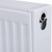 ROMMER 22/400/700 радиатор стальной панельный боковое подключение Compact (цвет RAL 9016)