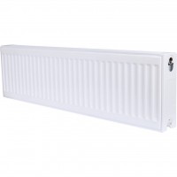 ROMMER 22/300/1100 радиатор стальной панельный боковое подключение Compact (цвет RAL 9016)