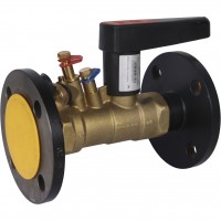 БРОЕН  БРОЕН Venturi FODRV Клапан балансировочный ручной повышенной пропускной способности с дренажем фланцевый DN 040 PN 16 Kvs=22 м3/ч,артикул 4755500H-001005