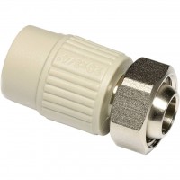 Ekoplastik ППР муфта с евроконусом и накидной гайкой 20х3/4'' Ekoplastik ППР муфта с евроконусом и накидной гайкой 20х3/4''