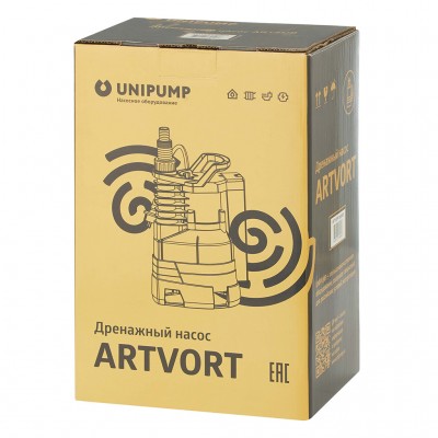 59670 UNIPUMP Дренажный насос ARTVORT Q400B