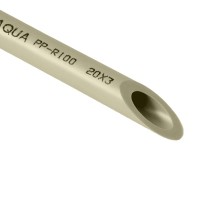 Pro Aqua PA37014PG Pro Aqua d=40 PP-R Труба армированная стекловолокном RUBIS SDR 6 Серая