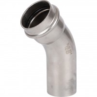 ROMMER RSS-0004-000035 ROMMER Угольник однораструбный 45°-НПр, 35, из нержавеющей стали прессовой