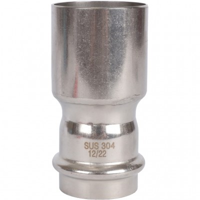 ROMMER RSS-0020-005442 Муфта переходная-НПр, 54х42, из нержавеющей стали прессовой