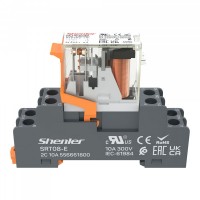 Промежуточное реле Ectocontrol Shenler (2 контактных группы)