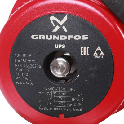 Grundfos Насос UPS 40-185 F 380 В