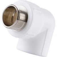 Kalde 32х1 Угольник с наружной резьбой для полипропиленовых труб под сварку (цвет серый) Kalde 32х1 Угольник с наружной резьбой для полипропиленовых труб под сварку (цвет серый)