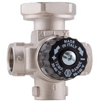 BARBERI BARBERI 4-ходовой термостатический смесительный клапан Rp 3/4” F - G 1”1/2 F BARBERI BARBERI 4-ходовой термостатический смесительный клапан Rp 3/4” F - G 1”1/2 F