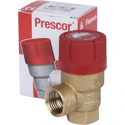 Flamco Prescor Предохранительный клапан Prescor 1/2 x 1/2 -3bar