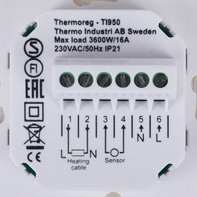 THERMO Терморегулятор Thermoreg TI-950 Design