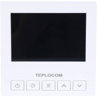 Teplocom  Термостат комнатный Teplocom TS-Prog-220/3A, проводной, прогр., реле 250В, 3А