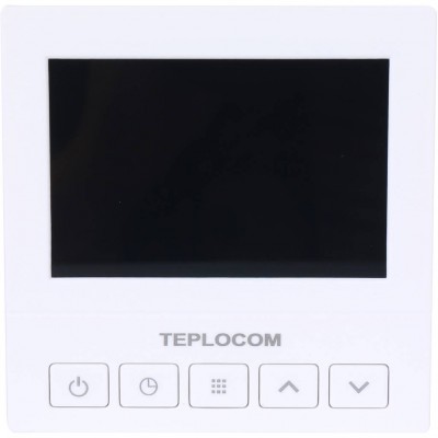 Teplocom  Термостат комнатный Teplocom TS-Prog-220/3A, проводной, прогр., реле 250В, 3А