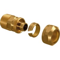 UPONOR ECOFLEX ЗАЖИМНОЙ ШТУЦЕР С НАРУЖНОЙ РЕЗЬБОЙ 20Х2.8-3/4 НР '1А UPONOR ECOFLEX ЗАЖИМНОЙ ШТУЦЕР С НАРУЖНОЙ РЕЗЬБОЙ 20Х2.8-3/4 НР '1А