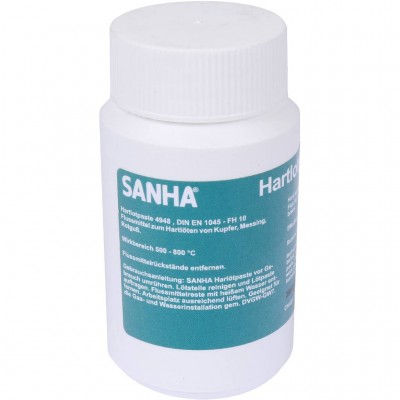 Sanha 4948 флюс для тверд. пайки, тип F-SH 1, 100 г, для медных труб под пайку