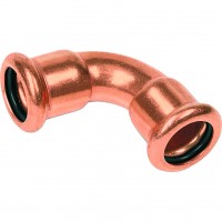 Sanha 6002A, отвод 90° ВПр-ВПр, 76,1, для медных труб прессовой Sanha 6002A, отвод 90° ВПр-ВПр, 76,1, для медных труб прессовой