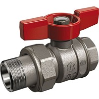 Кран шаровой латунь хром R859 Ду 25 Ру35 ВР/ американка полнопроходной бабочка Giacomini R859X347 Кран шаровой латунь хром R859 Ду 25 Ру35 ВР/ американка полнопроходной бабочка Giacomini R859X347