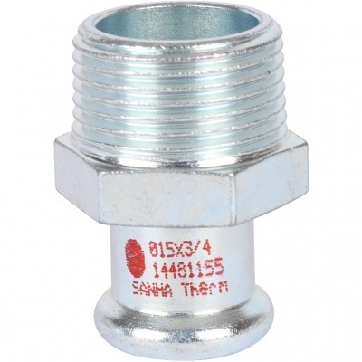 Sanha  24243G SANHA-Therm ниппель переходной ВПр-НР, 15x3/4