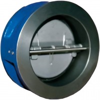 6535 Клапан обратный двухстворчатый межфланц. DN200 PN16 EN-GJL-250 нерж.сталь EPDM JAFAR 6535 Клапан обратный двухстворчатый межфланц. DN200 PN16 EN-GJL-250 нерж.сталь EPDM JAFAR