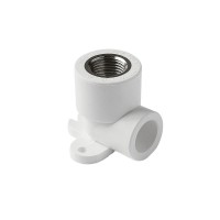 Pro Aqua PA28012P Pro Aqua d=25-1/2 PP-R Угольник с креплением комбинированный ВР Белый