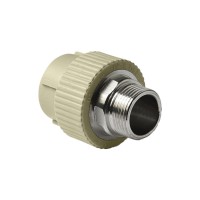 Pro Aqua PA23526PG Pro Aqua d=75-2.1/2 PP-R Муфта комбинированная под ключ НР Серая