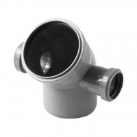Pro Aqua 10010545LR Pro Aqua Comfort D 110x50/45 PP Отвод с выходом левый правый