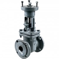 Задвижка клиновая сталь газ 30лс64нжХЛ Ду 250 Ру25 фл МЗТА