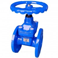 Benarmo Задвижка чугун 30ч39р аналог МЗВ обрезиненный клин с гайкой и направляющими клина Ду 600 Ру10/16 фл Benarmo Benarmo Задвижка чугун 30ч39р аналог МЗВ обрезиненный клин с гайкой и направляющими клина Ду 600 Ру10/16 фл Benarmo