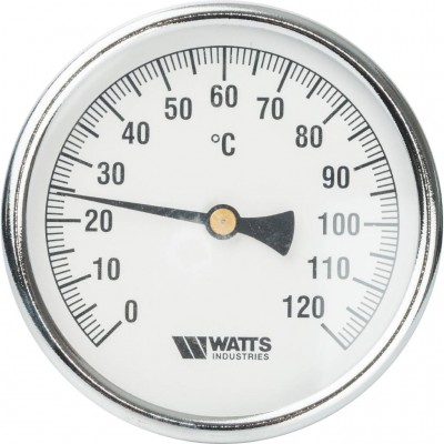 Watts F+R801(T) 100/150 Watts Термометр биметаллический с погружной гильзой 100 мм