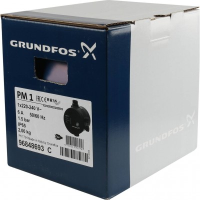 Grundfos Реле давления PM 1 15 1x230V 50/60Hz РЕЛЕ ДАВЛЕНИЯ