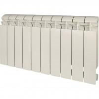 Global VOX- R 350 Global VOX- R 350 10 секций радиатор алюминиевый боковое подключение (белый RAL 9010)