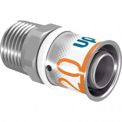 UPONOR  S-PRESS PLUS ШТУЦЕР С НАРУЖНОЙ РЕЗЬБОЙ 20-R1/2 НР '10Ф