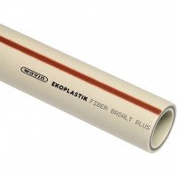 Ekoplastik  ППР труба FIBER BASALT PLUS S3,2  32x4,4 (4,0м)