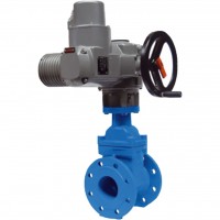 2911 Задвижка фланцевая с э/приводом AUMA SА 14.2 DN300 PN10 EN-GJS-400-15 EPDM JAFAR 2911 Задвижка фланцевая с э/приводом AUMA SА 14.2 DN300 PN10 EN-GJS-400-15 EPDM JAFAR