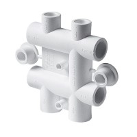 Pro Aqua PA63012P Pro Aqua d= 25-20 PP-R Распределительный блок для систем водоснабжения Белый