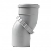 Pro Aqua 1011087T Pro Aqua Comfort D 110 PP Отвод поворотный универсальный
