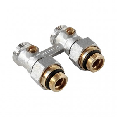 Pro Aqua INS202HVSx Pro Aqua D 1/2" Узел нижнего подключения для 2-х труб. систем (с ниппелем) прямой